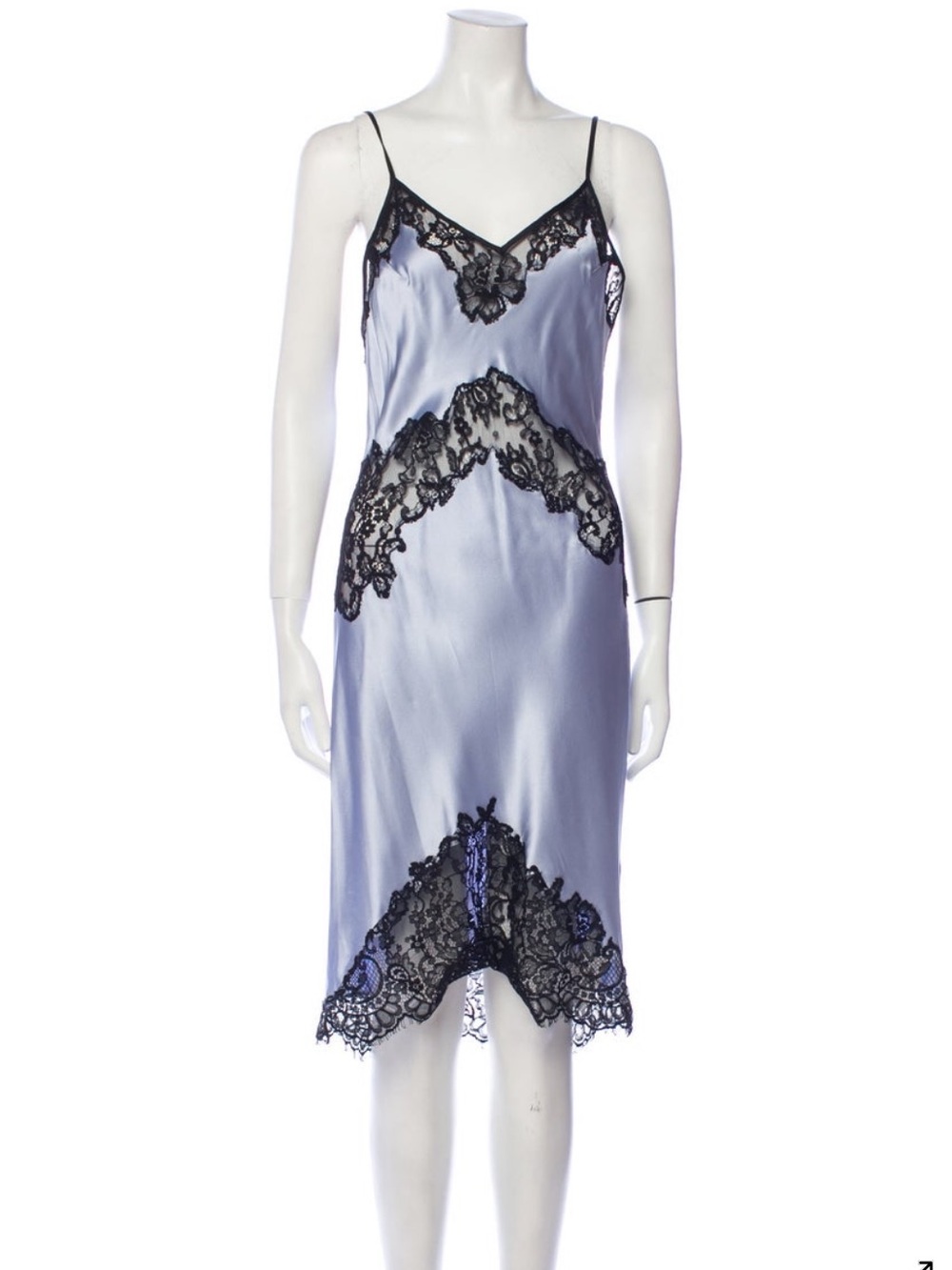 NWOT Fleur du Mal Cherie Lace Slip Dress S